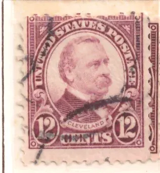 12 Cents – Grover Cleveland, Fourth Bureau
