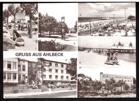 Greetings from Ahlbeck on the Baltic Sea