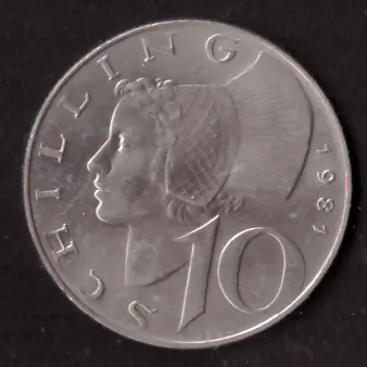 10 Schilling – Lower Austria Woman (copper-nickel)