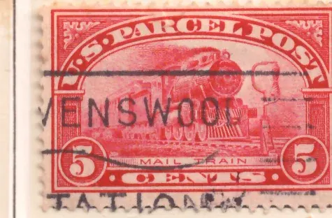 U.S. Parcel Post – Mail Train and Mail Bag