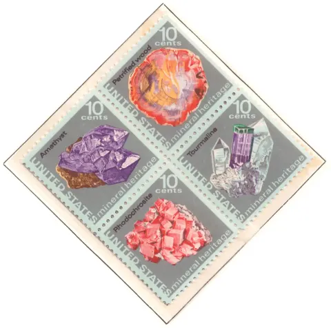 Mineral Heritage – diamond se-tenant block