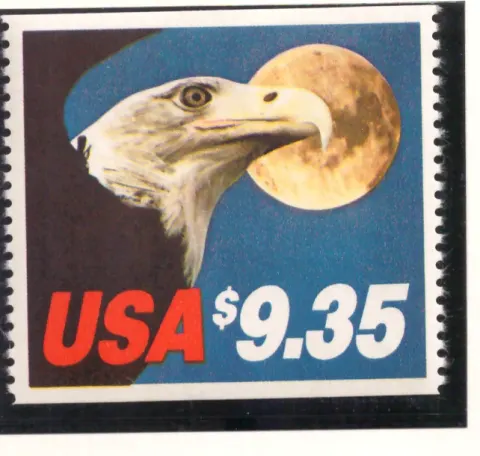 $9.35 Eagle and Moon Express Mail — right booklet single