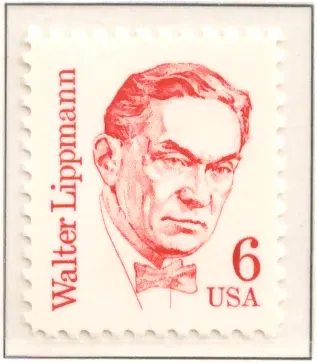 Great Americans – Walter Lippmann