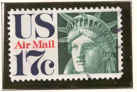 Statue of Liberty – air mail