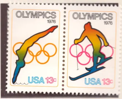 1976 Olympic Games – Diving and Skiing pair