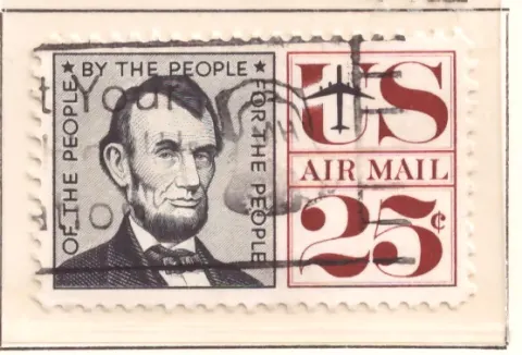 Abraham Lincoln – By the People, air mail