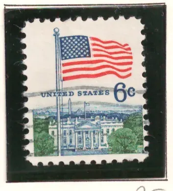 Flag over the White House