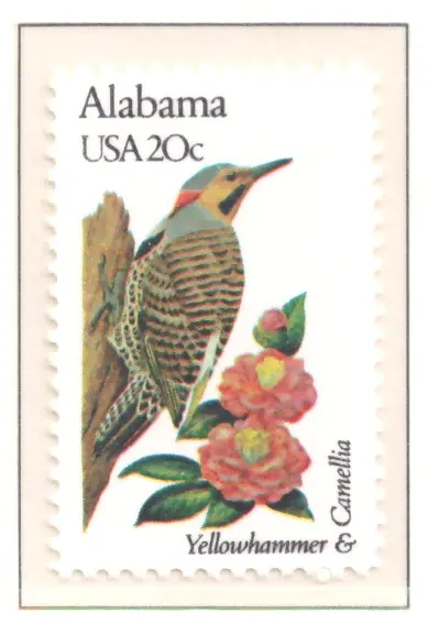 1982 State Birds and Flowers – Alabama