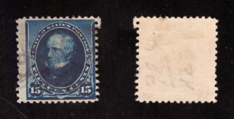 15 Cents – Henry Clay (indigo, Small Bank Note)