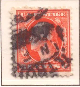 6 Cents – George Washington, Washington–Franklin