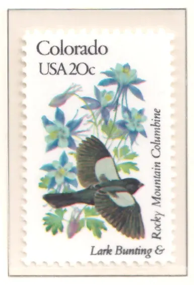 1982 State Birds and Flowers – Colorado