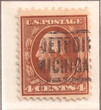 4 Cents – George Washington, Washington–Franklin