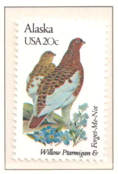 1982 State Birds and Flowers – Alaska