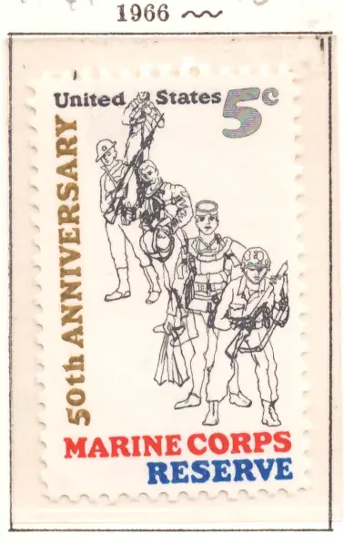 Marine Corps Reserve – 50th anniversary