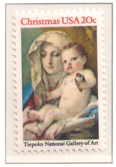 Christmas — Madonna and Child by Tiepolo