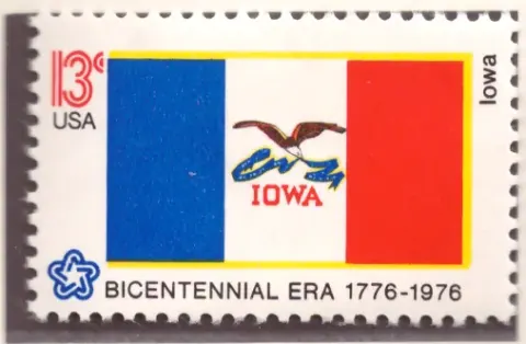 Bicentennial State Flag – Iowa
