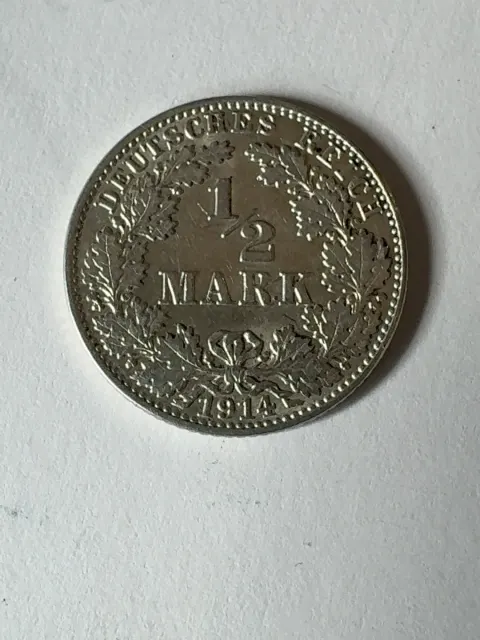 ½ Mark – Deutsches Reich (J)