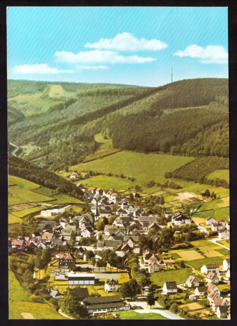 Aerial view of Bödefeld in the Sauerland