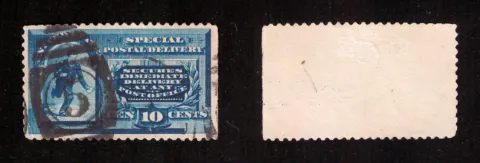 10 Cents Special Delivery – Messenger Running (blue)