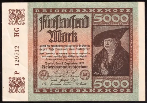 5000 Mark – Reichsbanknote