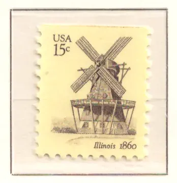 American Windmills – Illinois 1860