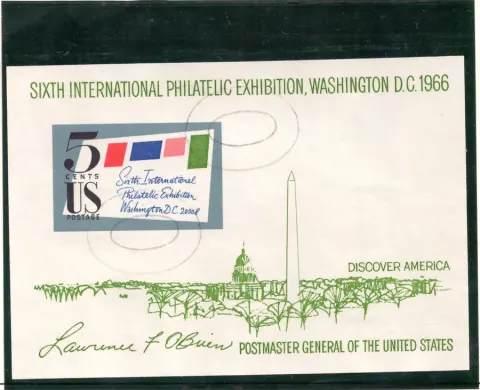 SIPEX 1966 – Souvenir Sheet (Second Copy)