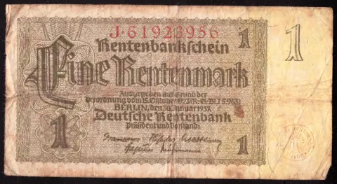 1 Rentenmark – Deutsche Rentenbank