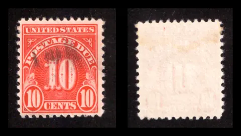 U.S. Postage Due – Modern Numeral