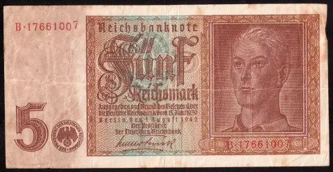 5 Reichsmark – Reichsbanknote