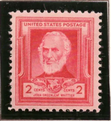 Famous Americans – John Greenleaf Whittier