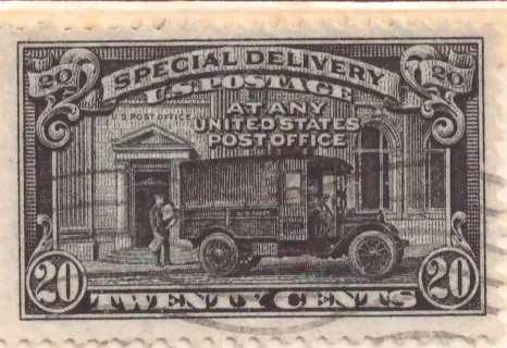 Special Delivery – Motorcycle Delivery Truck