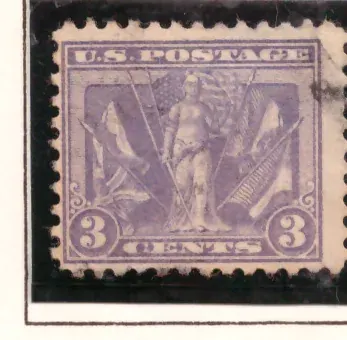 3 Cents – Victory and Flags of Allies
