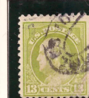 13 Cents – Benjamin Franklin, apple green
