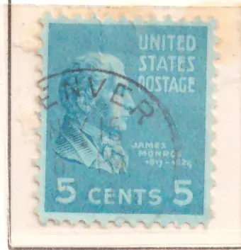 Presidential Series – James Monroe