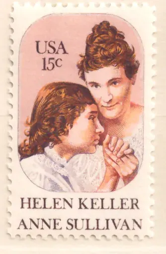 Helen Keller and Anne Sullivan