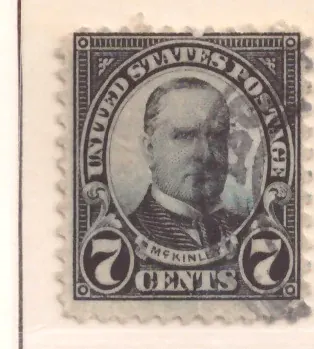 7 Cents – William McKinley, Fourth Bureau