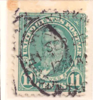 11 Cents – Rutherford B. Hayes, Fourth Bureau