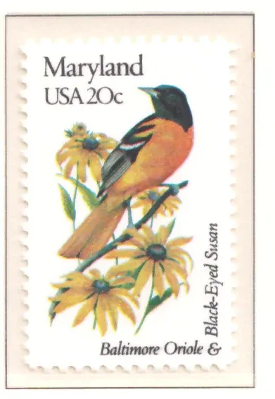1982 State Birds and Flowers – Maryland