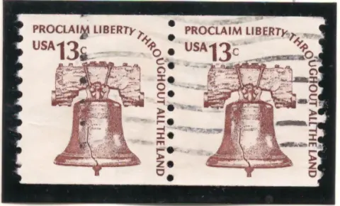 Liberty Bell – horizontal pair