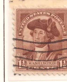 Washington Bicentennial – 1½ cents