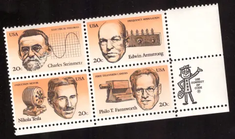 American Inventors – se-tenant block
