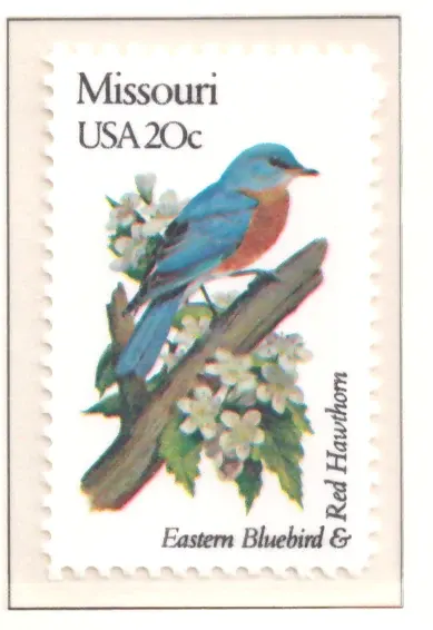 1982 State Birds and Flowers – Missouri