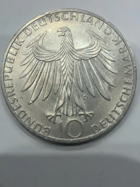 10 Deutsche Mark – XX Olympische Spiele München 1972 „Sportlerpaar“