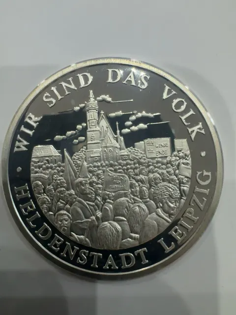 Медал - „Wir sind das Volk – Heldenstadt Leipzig“