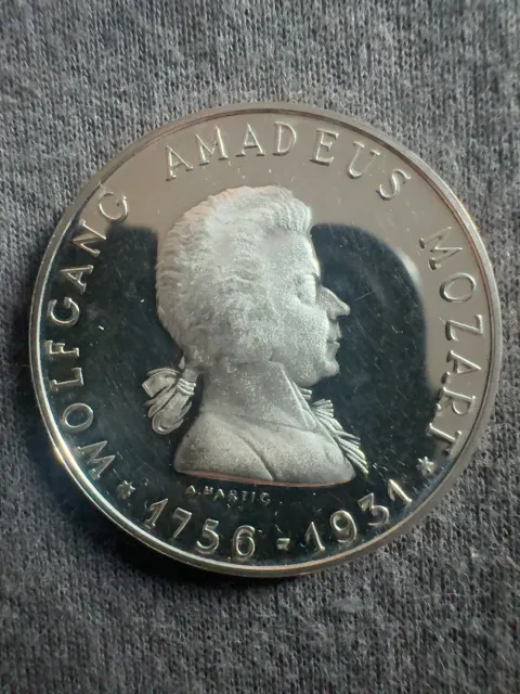 Medal - 175 years since the birth of Wolfgang Amadeus Mozart 1756