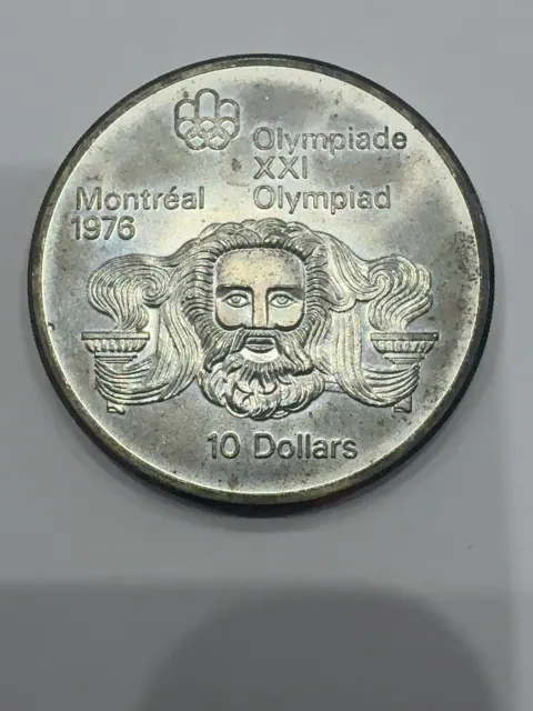 10 Dollars – Montréal 1976 „Head of Zeus“